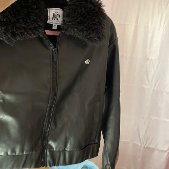 Juicy Couture Jacket XS Black NEW - Picture 7 of 13